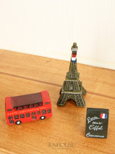 파리 세트 [에펠탑+이층버스+보드판]에펠탑 파리 파리소품세트 파리세트 에펠탑미니어쳐 이층버스미니어쳐 유럽여행미니어쳐 유럽여행선물